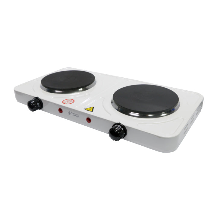 American Heritage Electric Stove Double Hot Plate HEHP-458