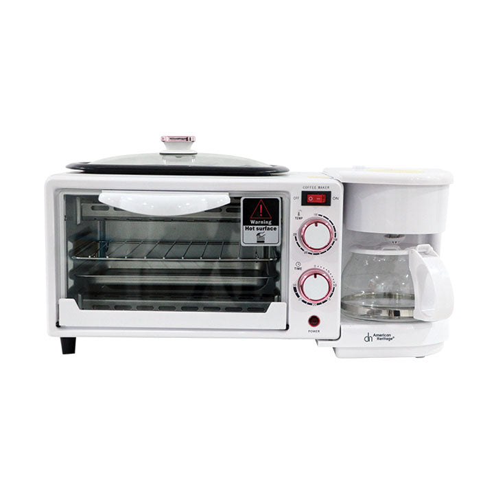 American Heritage 3-in-1 Breakfast Maker AHBK-6299