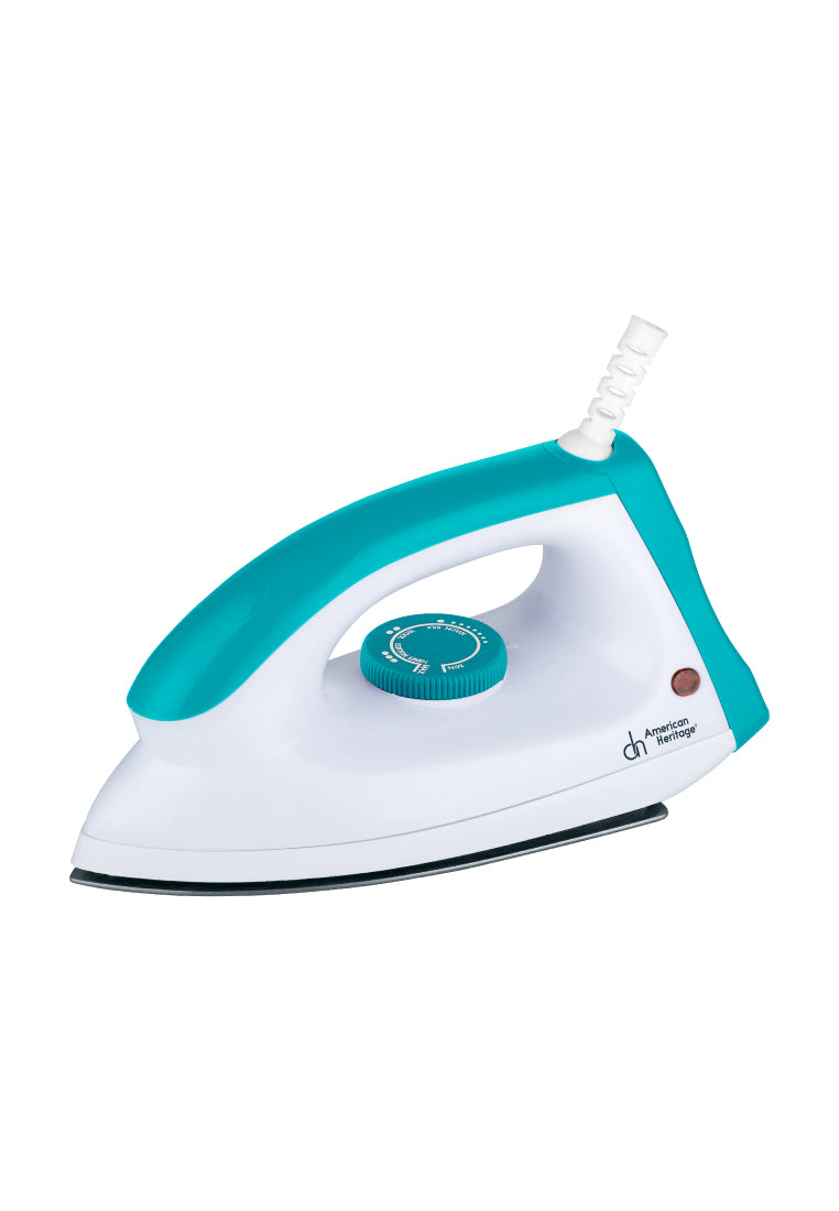 American Heritage Dry Iron Non-Stick Sole Plate AHDI-6069