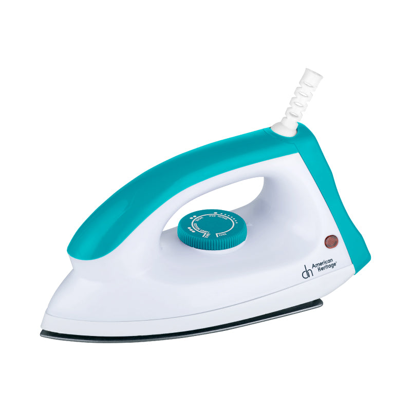 American Heritage Dry Iron Non-Stick Sole Plate AHDI-6069