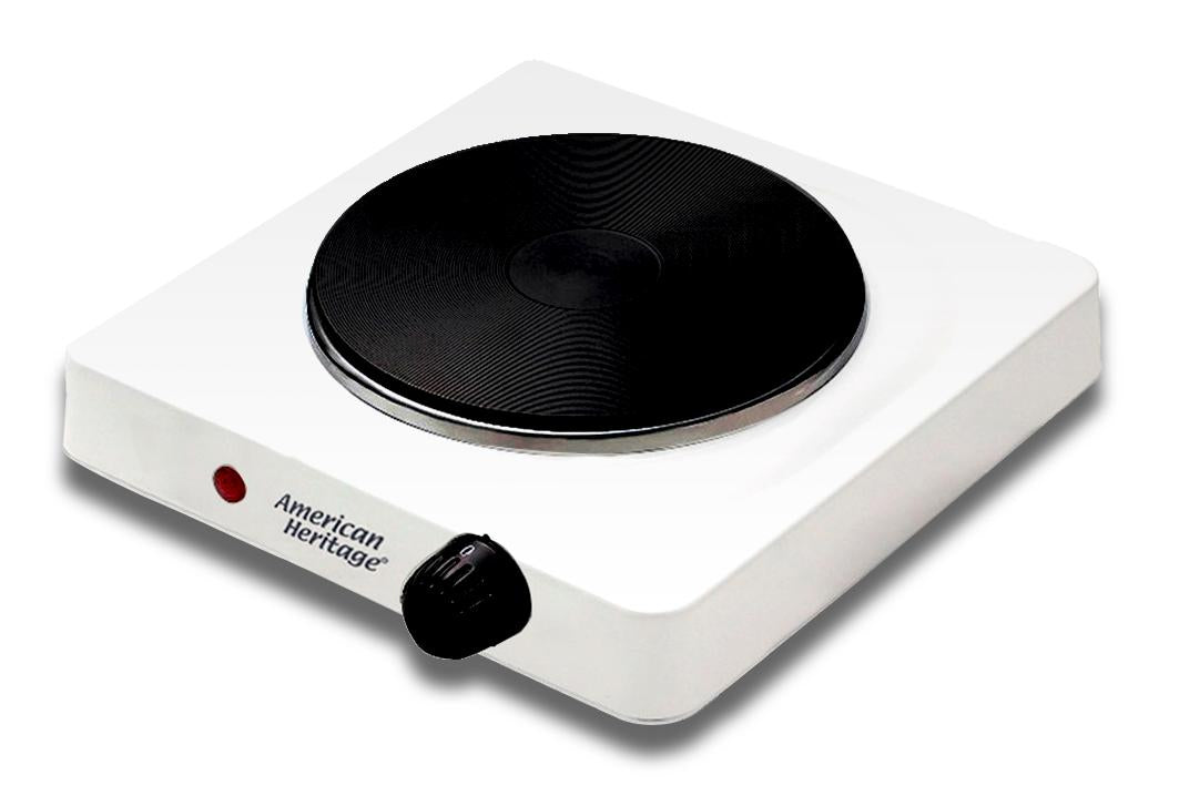 American Heritage Single Hot Plate Electric Stove HEHP-6027