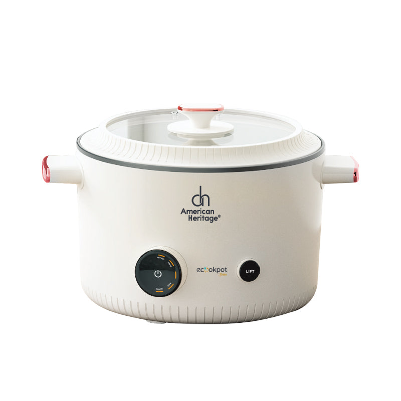 American Heritage Auto-Lifting & Self-Stirring 4-in-1 Multicooker | E-cookpot Series AHASLMC-6311