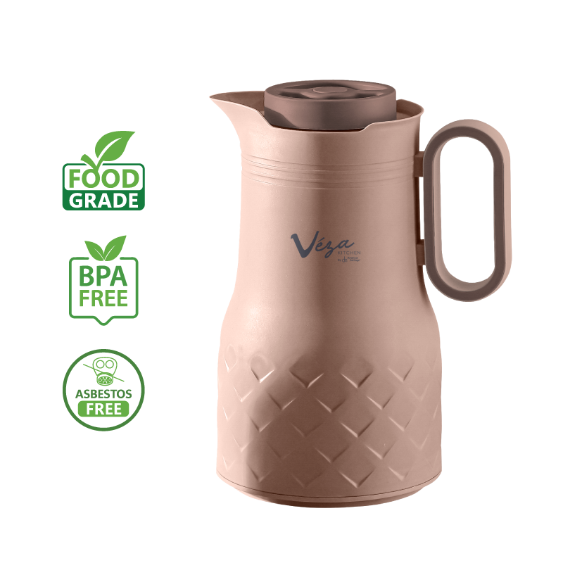 Almond 1L Vacuum Flask VZVF-8005