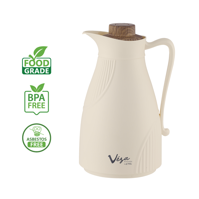 Ivory 1L Vacuum Flask VZVF-8006