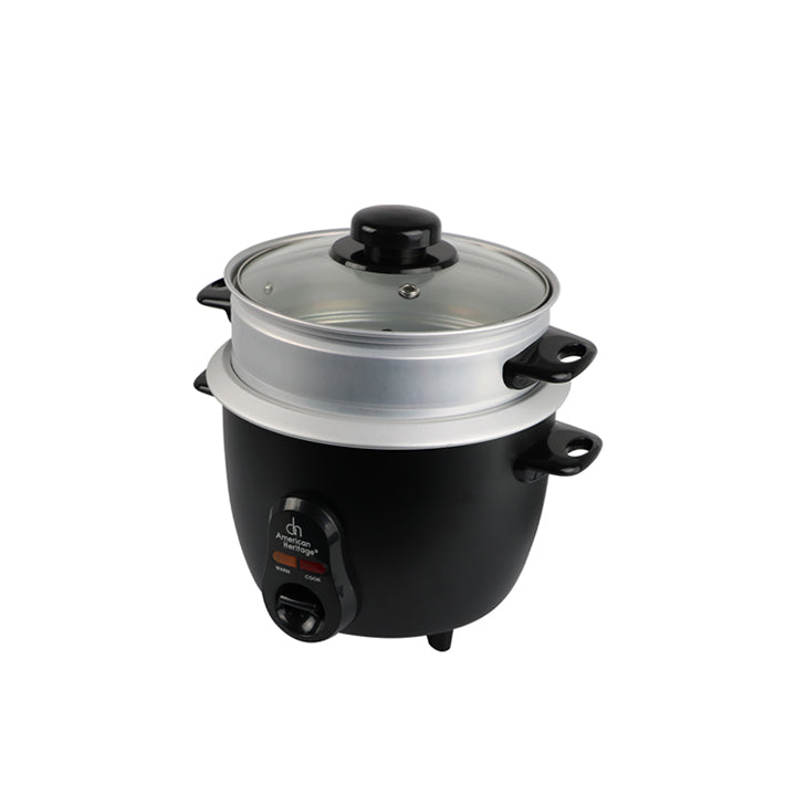 1.0L Rice Cooker Glass Cover With Steamer AHRCS-6210