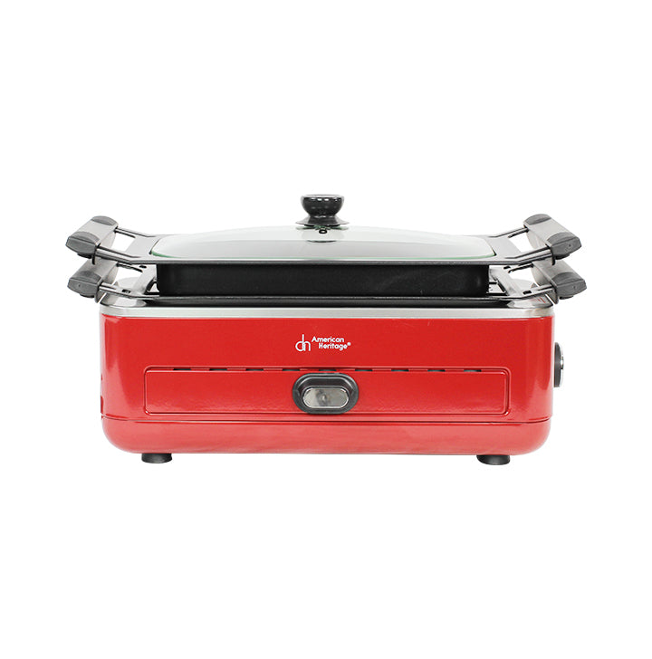 Electric Smokeless BBQ Grill AHSBQ-6237