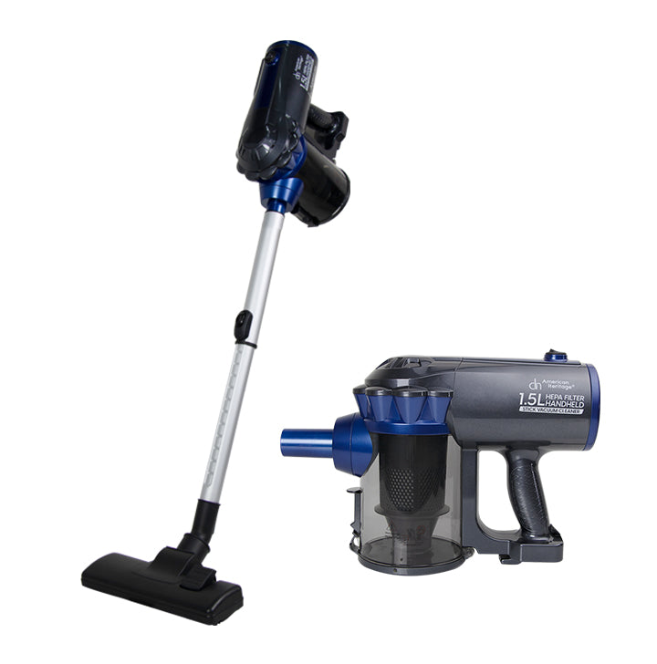 American Heritage 1.5 Liter Hepa Filter Handheld Stick Vacuum Cleaner AHSVC-6290