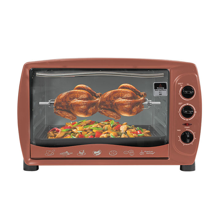 43L Electric Oven with Rotisserie and Convection Function AHOT-6271